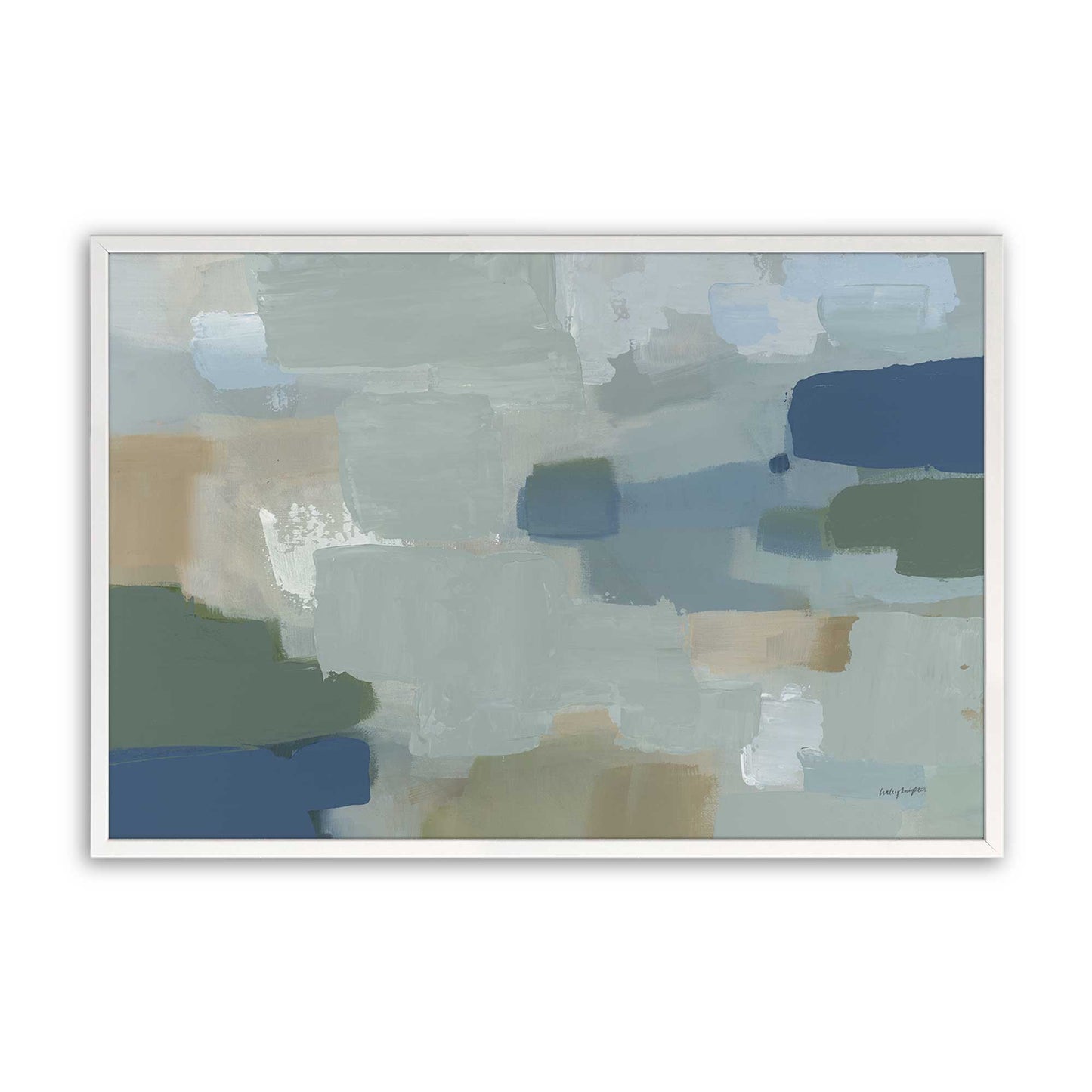 [Color:Opaque White], Picture of art in a Opaque White frame