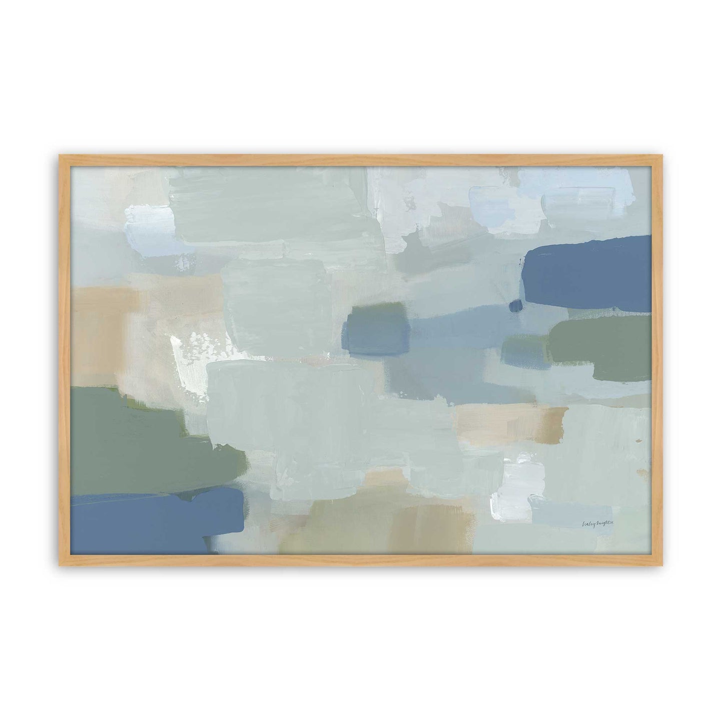 [Color:American Maple], Picture of art in a American Maple frame