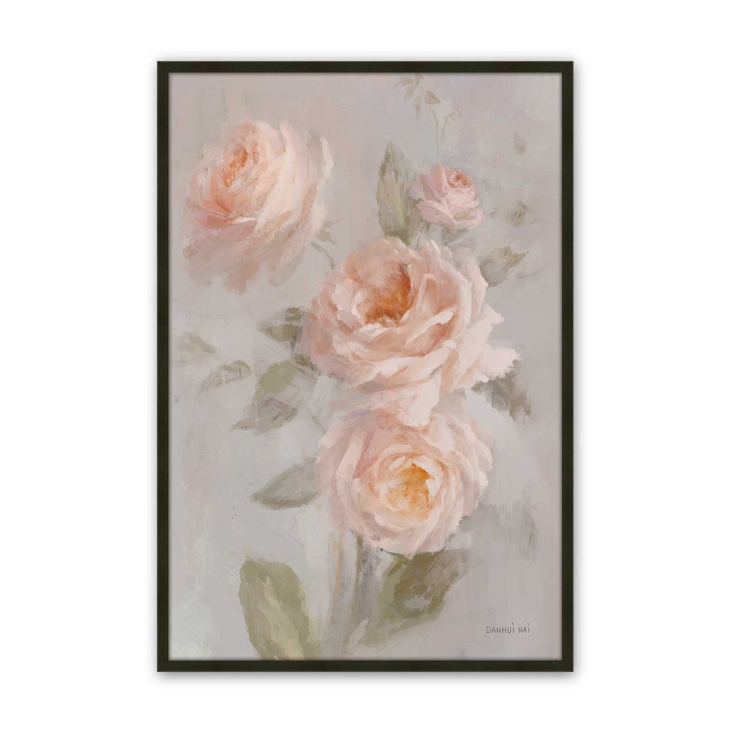 [Color:Satin Black], Picture of art in a Satin Black frame