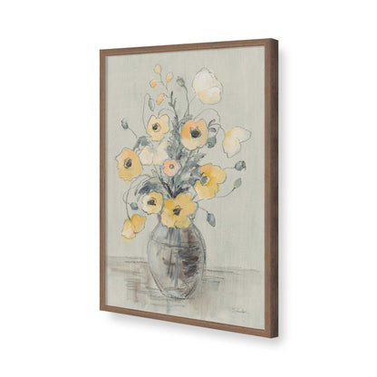 [Color:Walnut], Picture of art in a Walnut frame of the corner