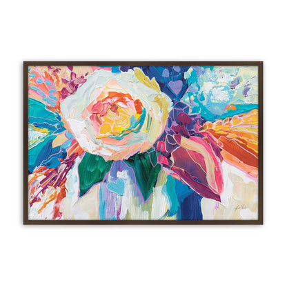 [Color:Brown], Picture of art in a Brown frame
