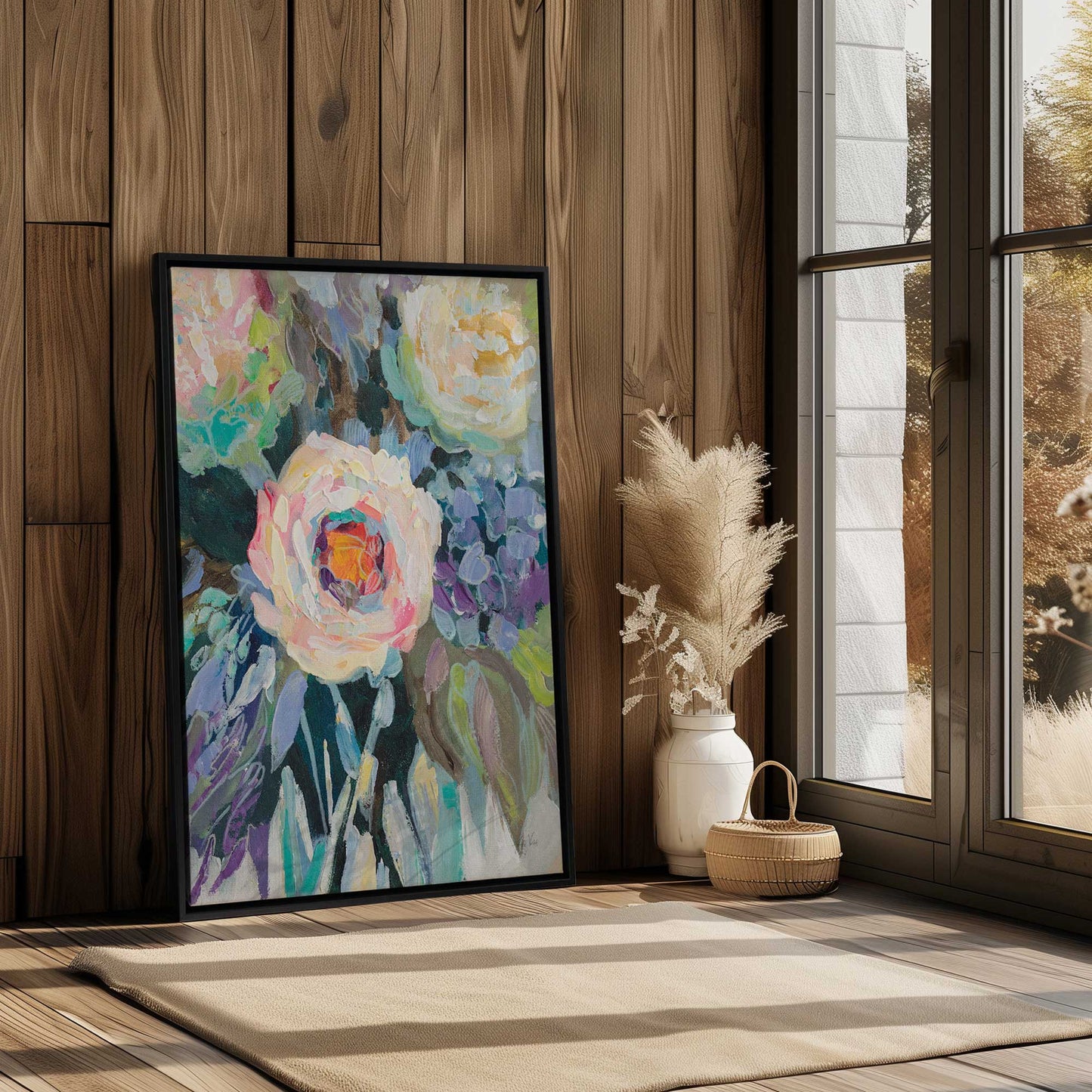 Picture of art in a room