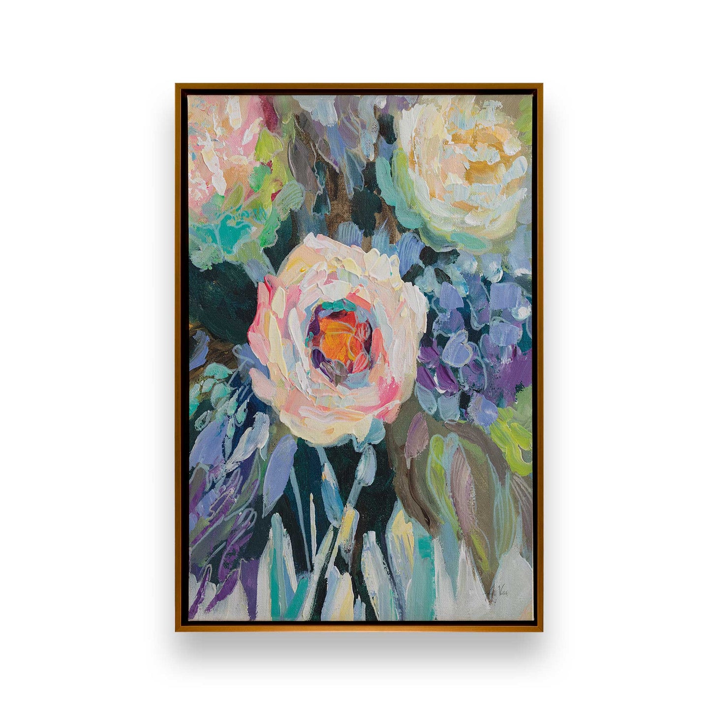 [Color:Polished Gold], Picture of art in a Polished Gold frame