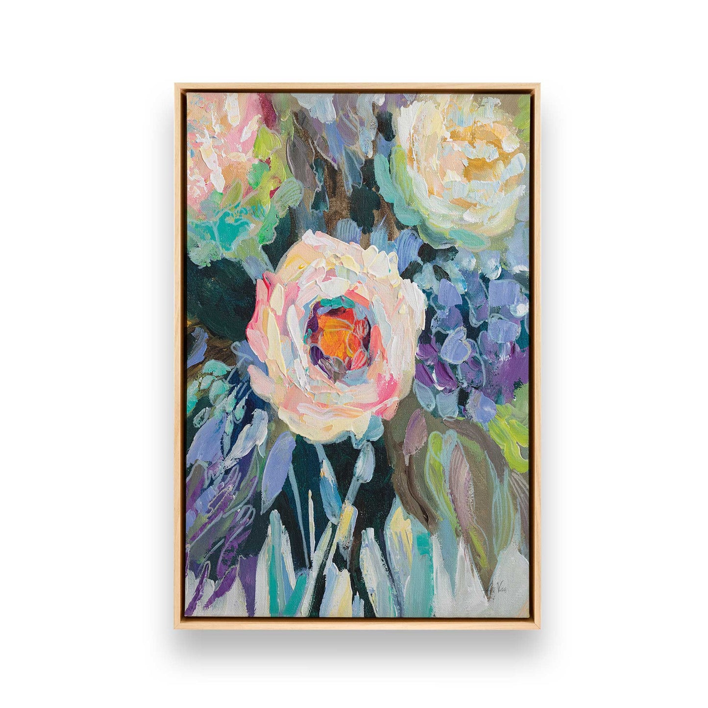 [Color:American Maple], Picture of art in a American Maple frame