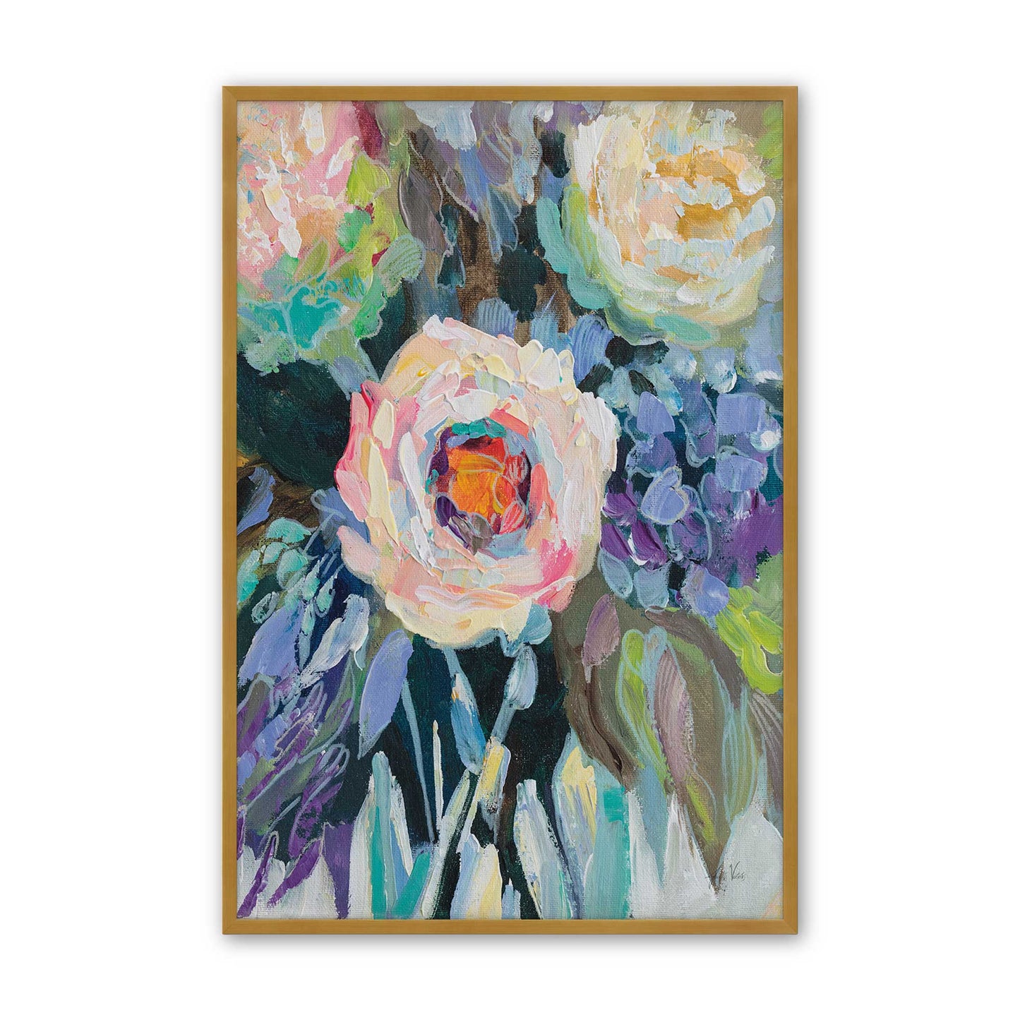 [Color:Polished Gold], Picture of art in a Polished Gold frame