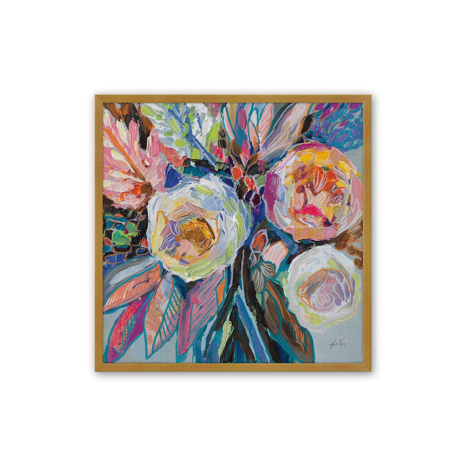 [Color:Polished Gold], Picture of art in a Polished Gold frame
