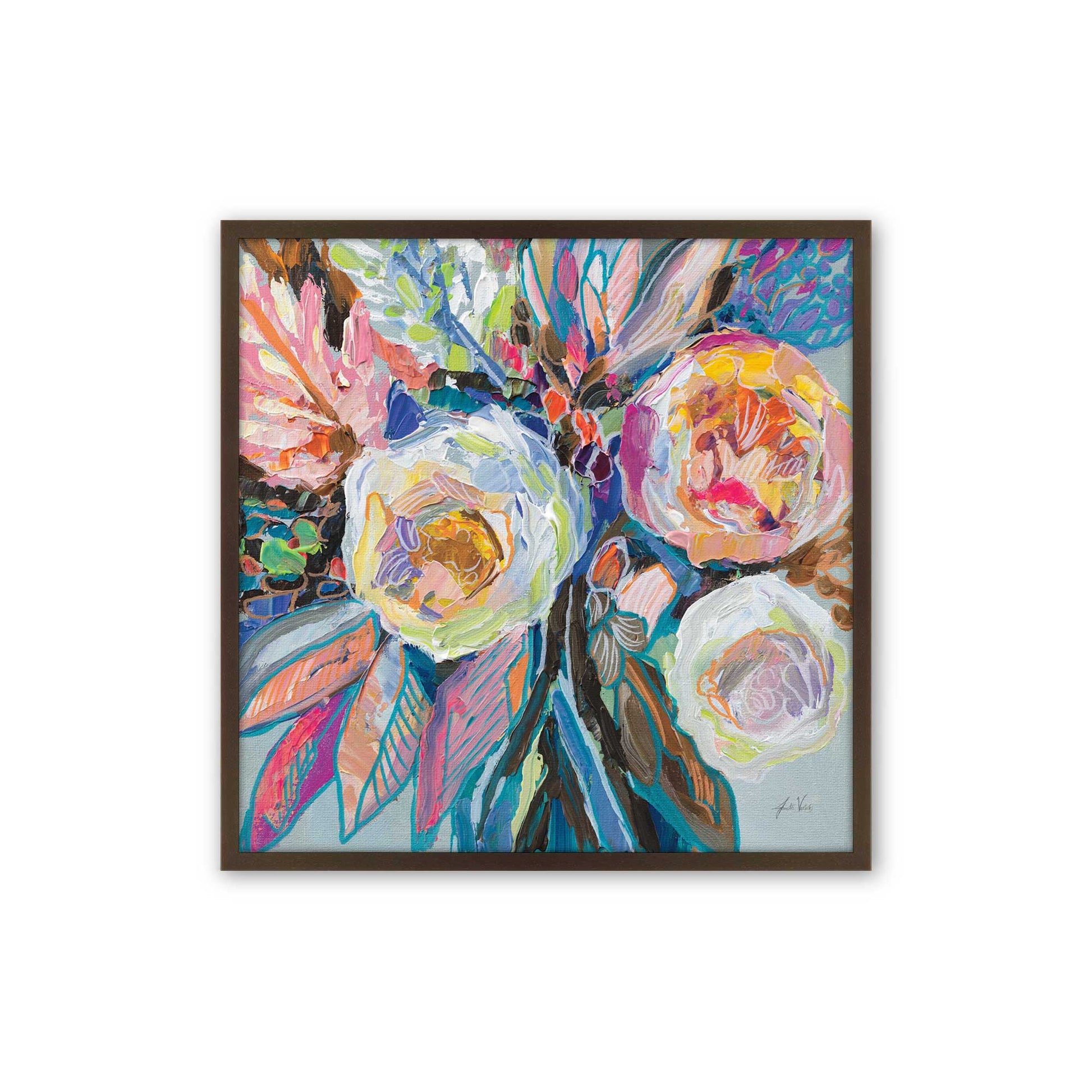 [Color:Espresso], Picture of art in a Espresso frame