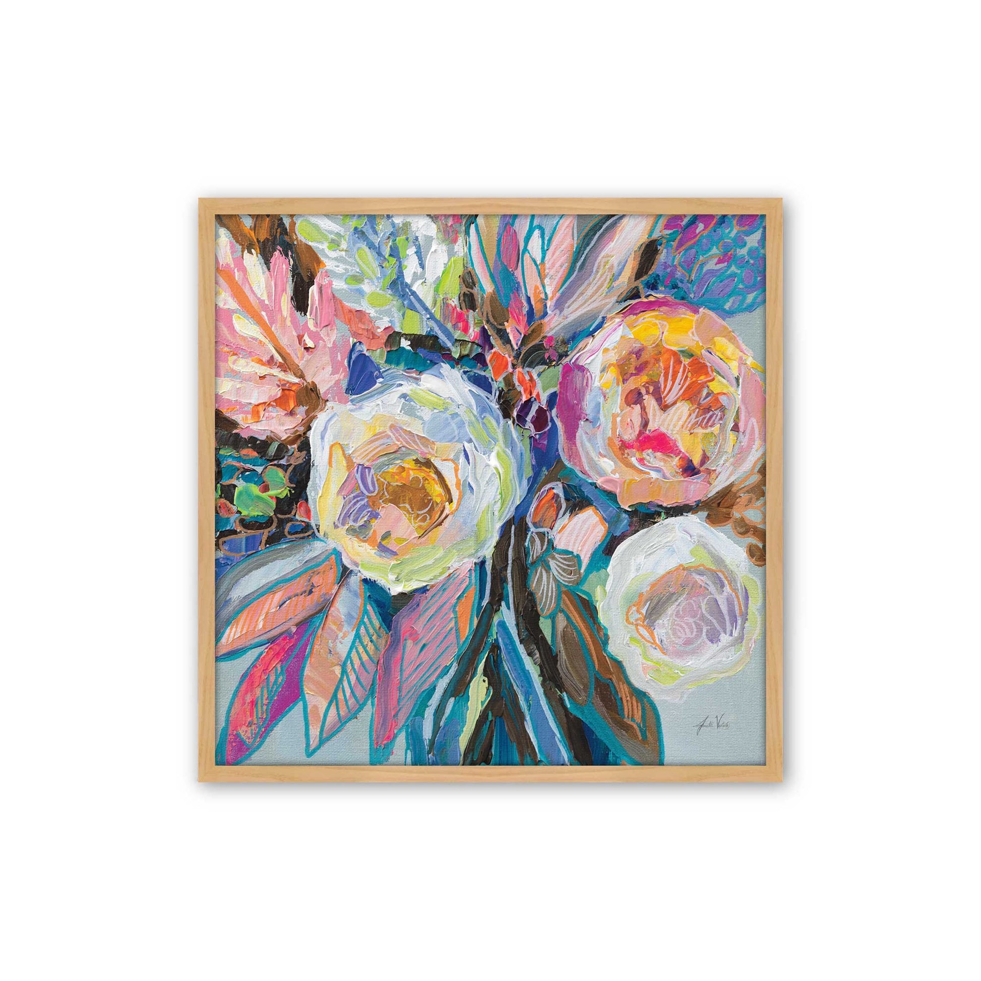 [Color:American Maple], Picture of art in a American Maple frame