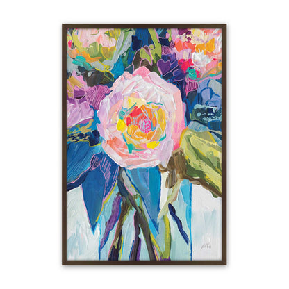 [Color:Brown], Picture of art in a Brown frame