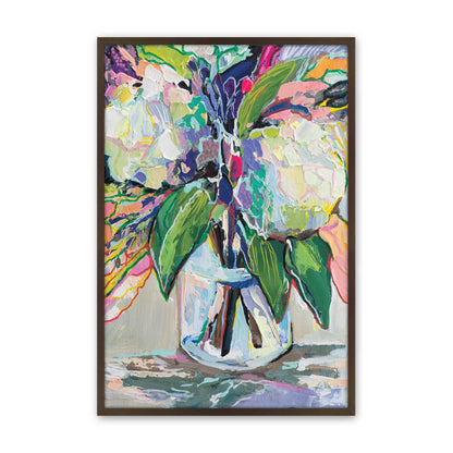 [Color:Brown], Picture of art in a Brown frame