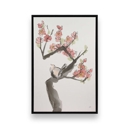 [Color:Satin Black], Picture of art in a Satin Black frame