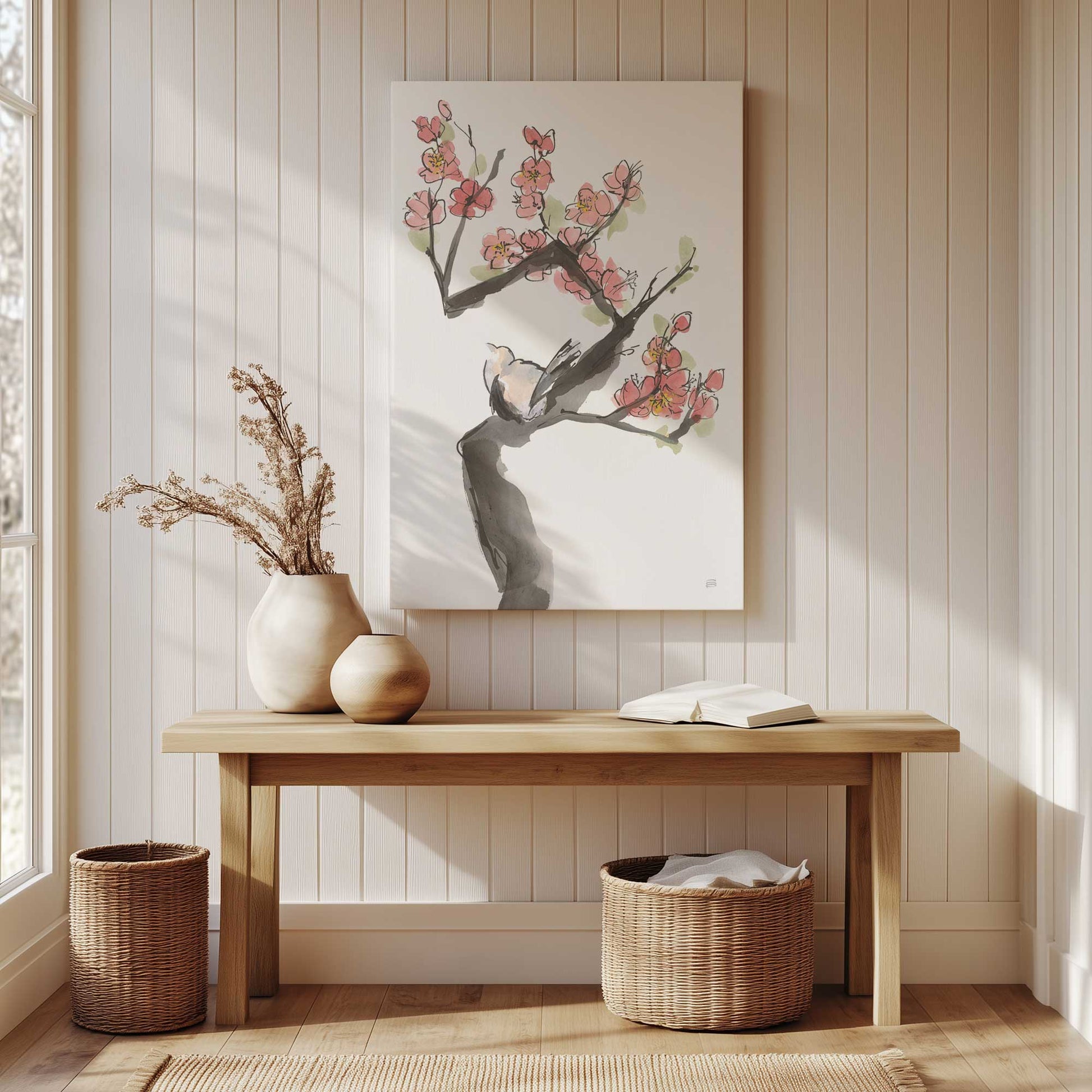 Picture of art in a room