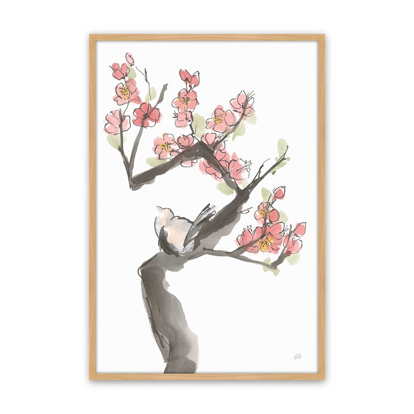 [Color:American Maple], Picture of art in a American Maple frame