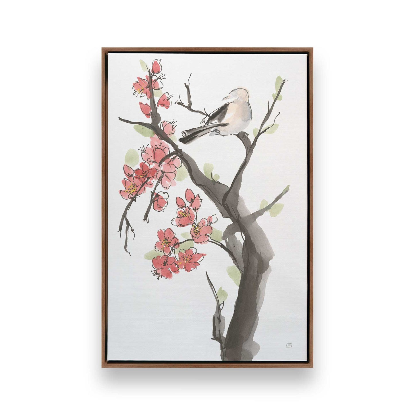 [Color:Walnut], Picture of art in a Walnut frame