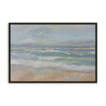 [Color:Satin Black], Picture of art in a Satin Black frame