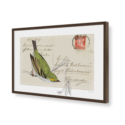 [Color:Belvinder Brown], Picture of art in a Belvinder Brown frame of the corner