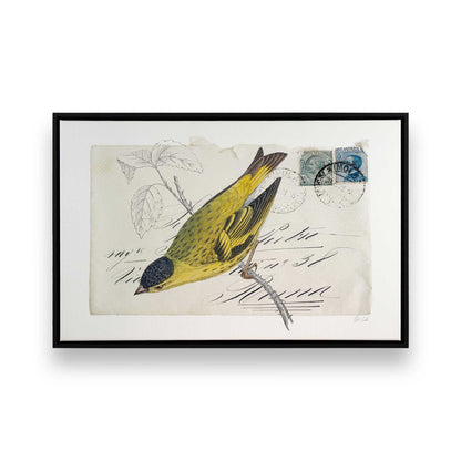[Color:Satin Black], Picture of art in a Satin Black frame