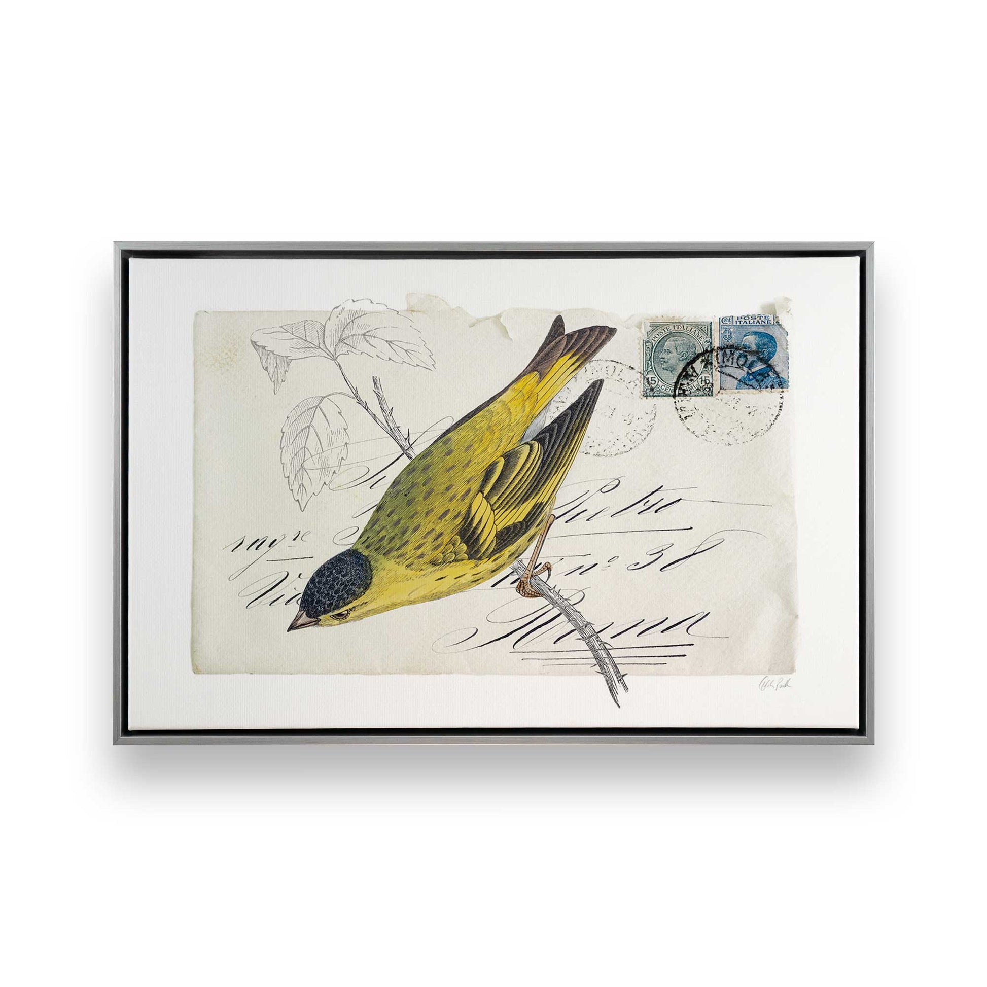 [Color:Polished Chrome], Picture of art in a Polished Chrome frame