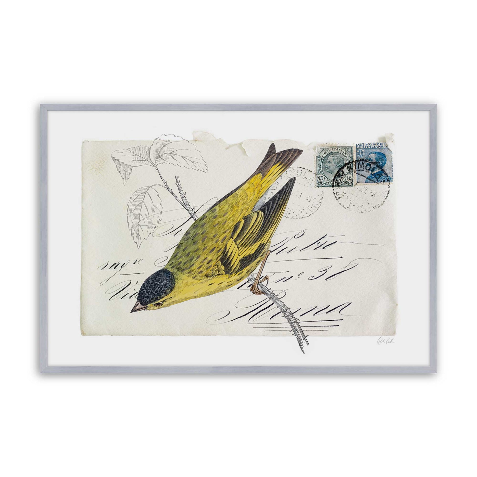 [Color:Polished Chrome], Picture of art in a Polished Chrome frame