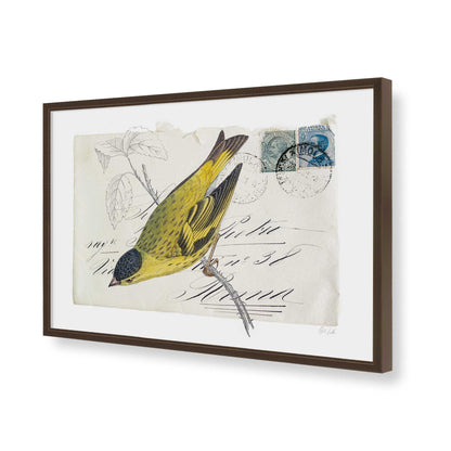 [Color:Belvinder Brown], Picture of art in a Belvinder Brown frame of the corner