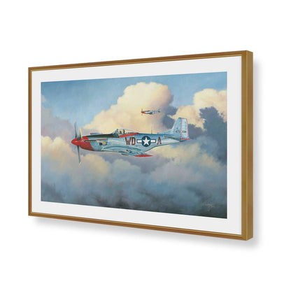 [Color:Polished Gold], Picture of art in a Polished Gold frame of the corner