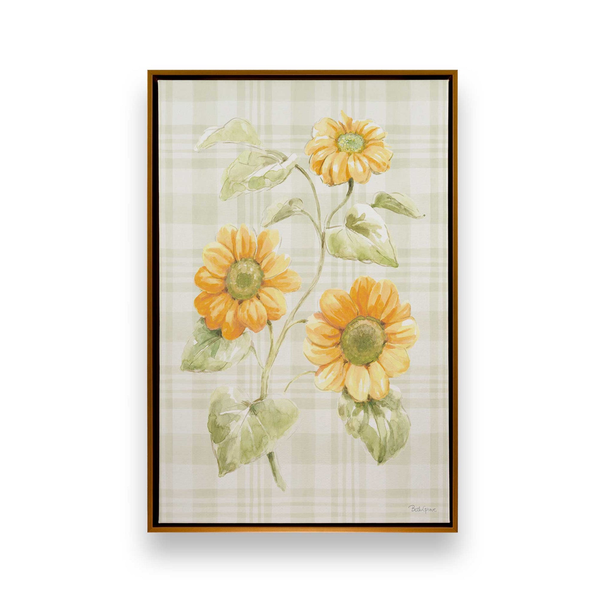 [Color:Polished Gold], Picture of art in a Polished Gold frame