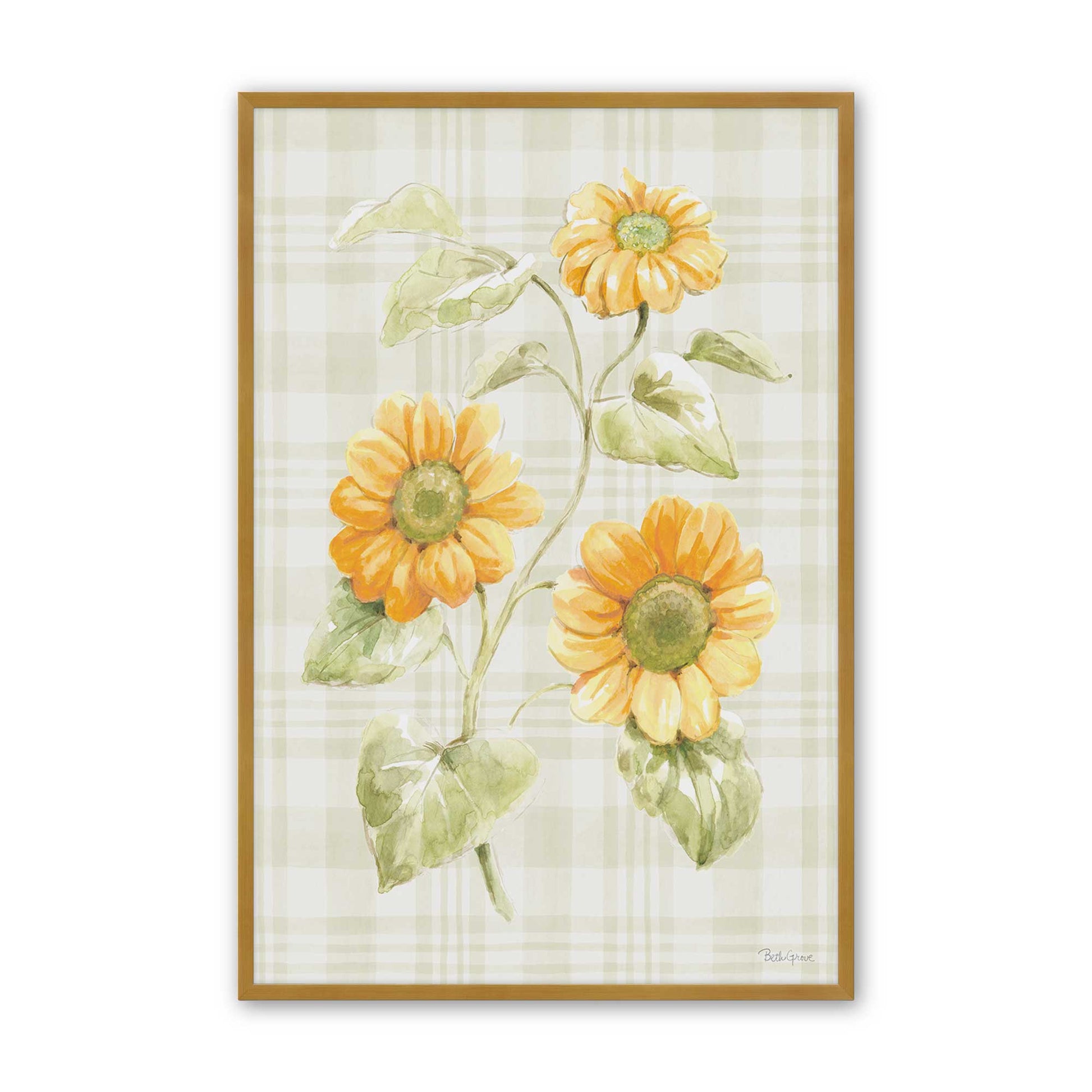 [Color:Polished Gold], Picture of art in a Polished Gold frame