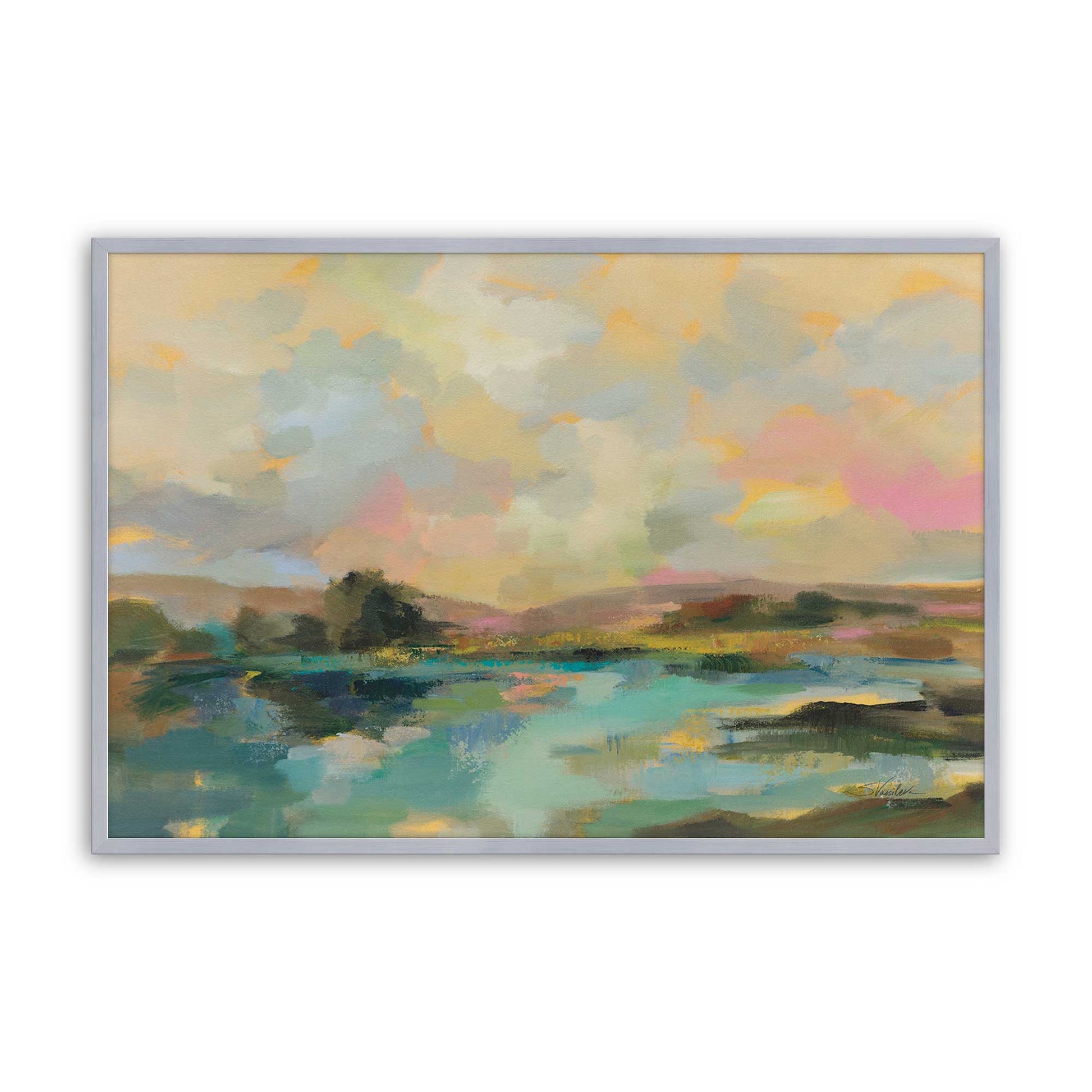 [Color:Polished Chrome], Picture of art in a Polished Chrome frame