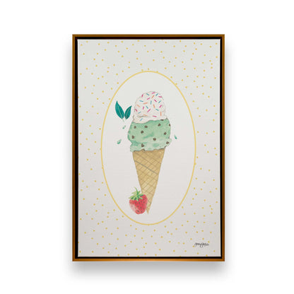 [Color:Polished Gold], Picture of art in a Polished Gold frame