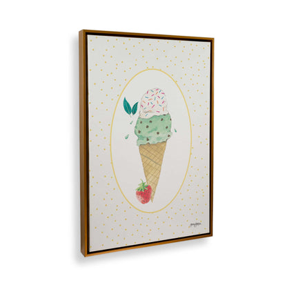 [Color:Polished Gold], Picture of the corner of the art