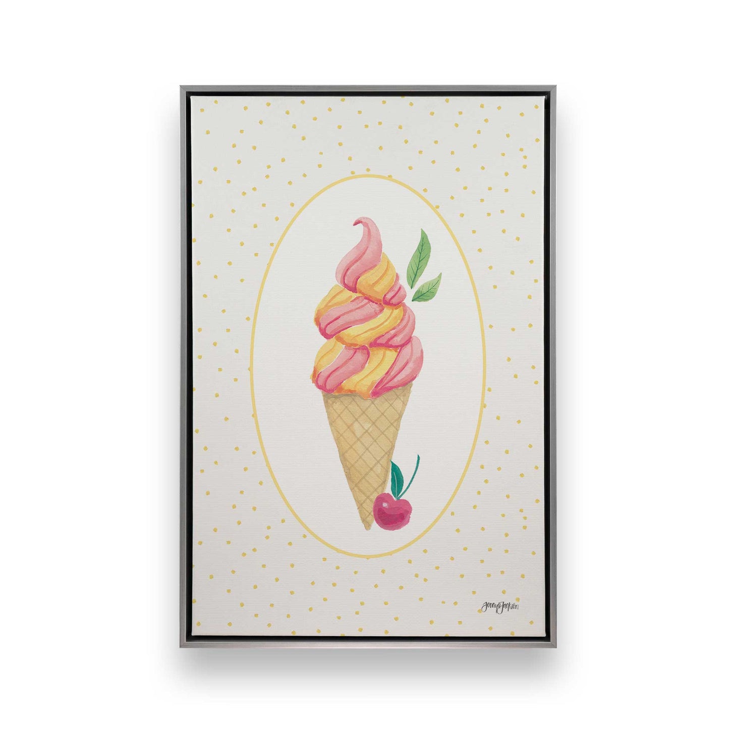 [Color:Polished Chrome], Picture of art in a Polished Chrome frame