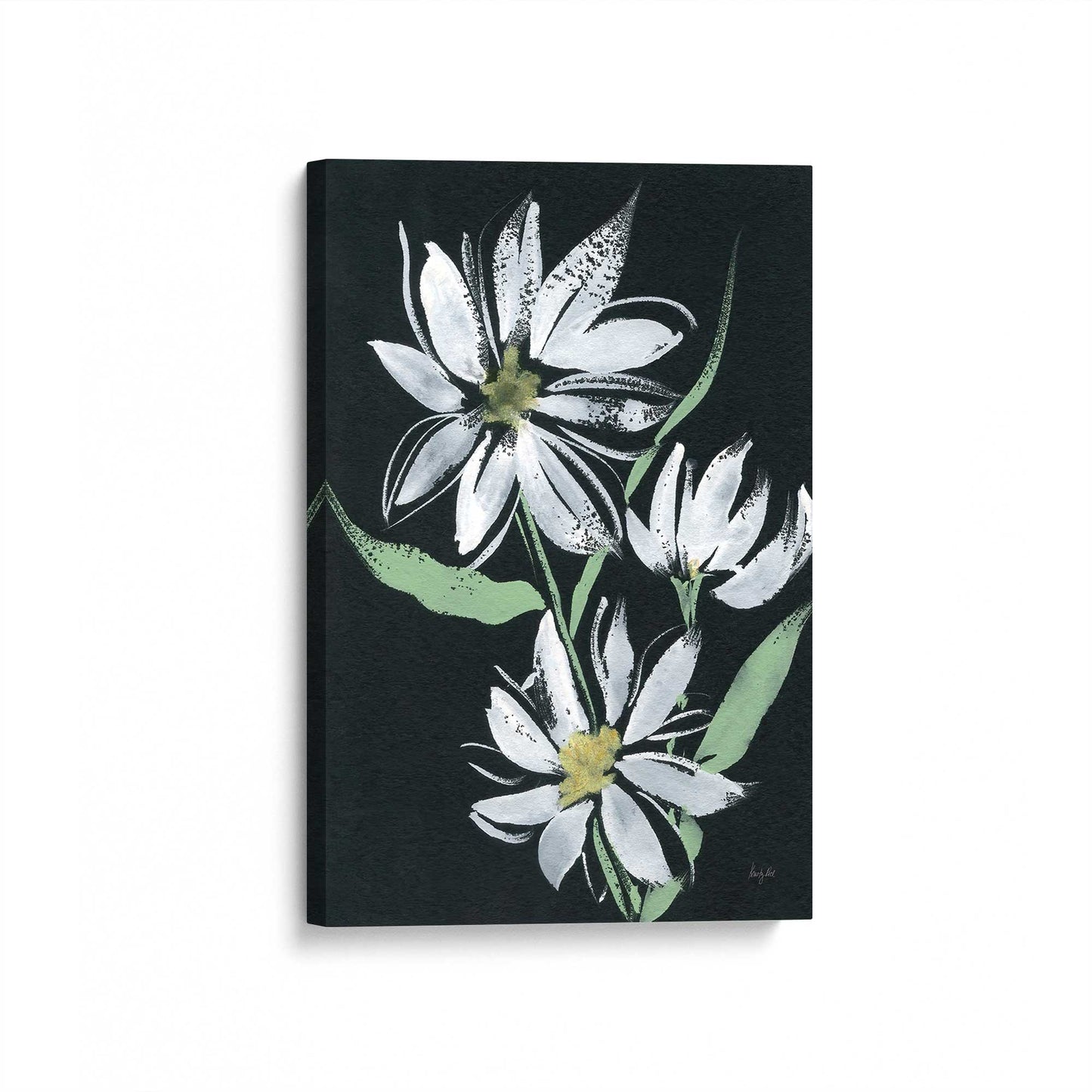 [Color:Stretched Canvas], Picture of art at an angle