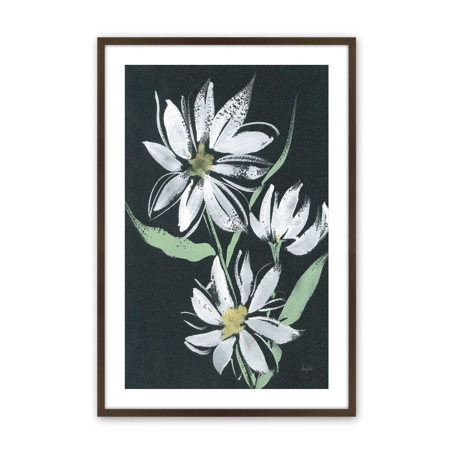 [Color:Belvinder Brown], Picture of art in a Belvinder Brown frame