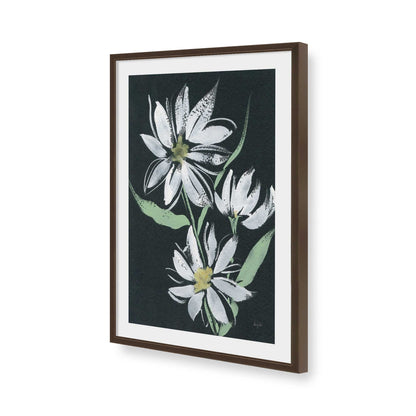 [Color:Brown], Picture of art in a Brown frame of the corner