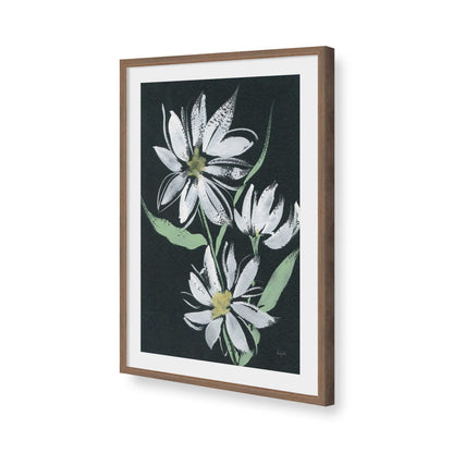 [Color:Walnut], Picture of art in a Walnut frame of the corner