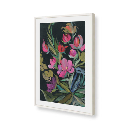 [Color:Opaque White], Picture of art in a Opaque White frame of the corner