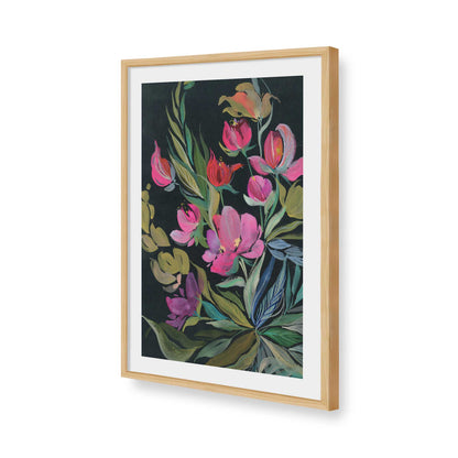 [Color:American Maple], Picture of art in a American Maple frame of the corner