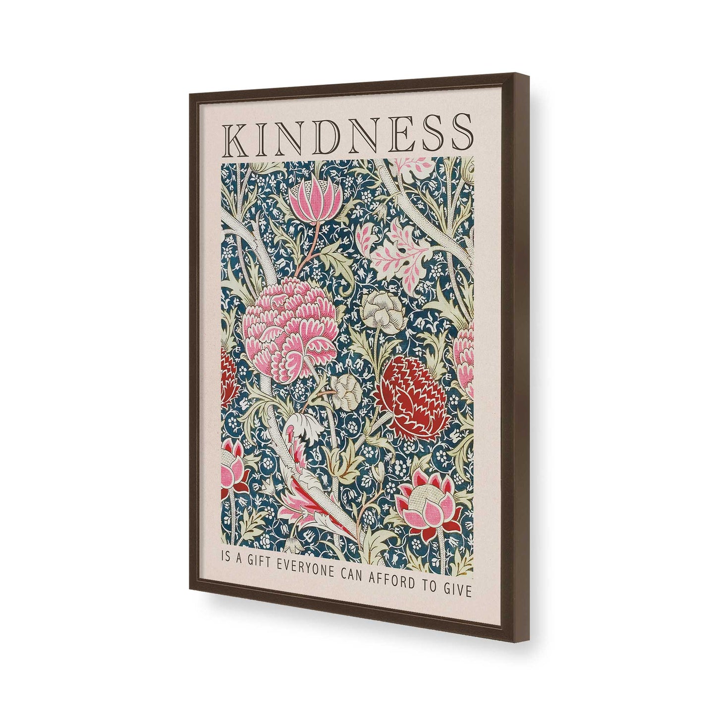 [Color:Belvinder Brown], Picture of art in a Belvinder Brown frame of the corner