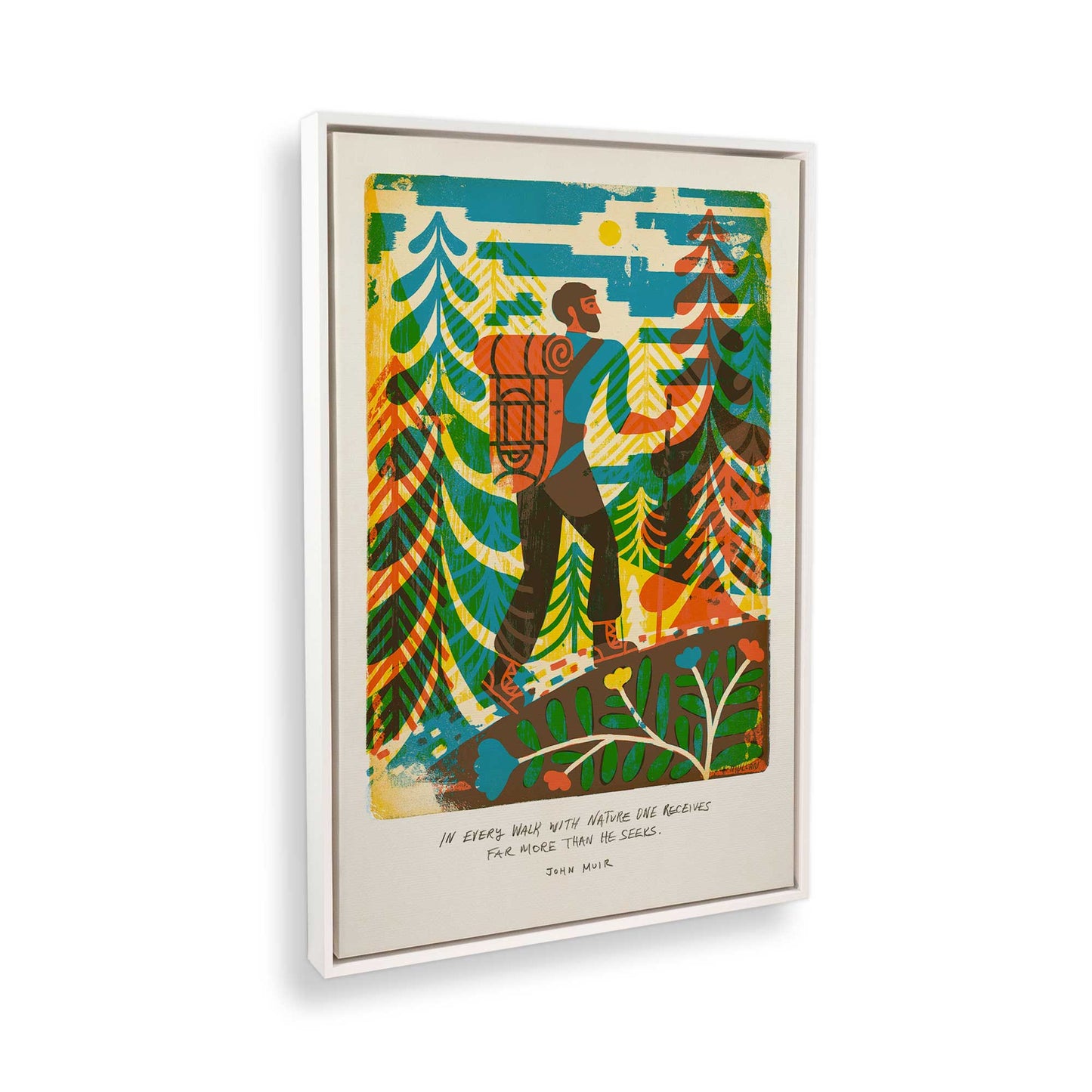 [Color:Opaque White], Picture of the corner of the art