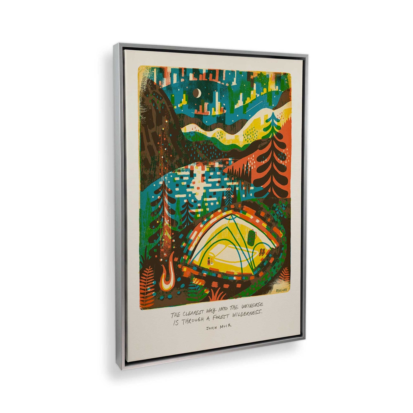 [Color:Polished Chrome], Picture of the corner of the art