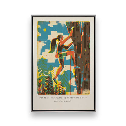 [Color:Polished Chrome], Picture of art in a Polished Chrome frame