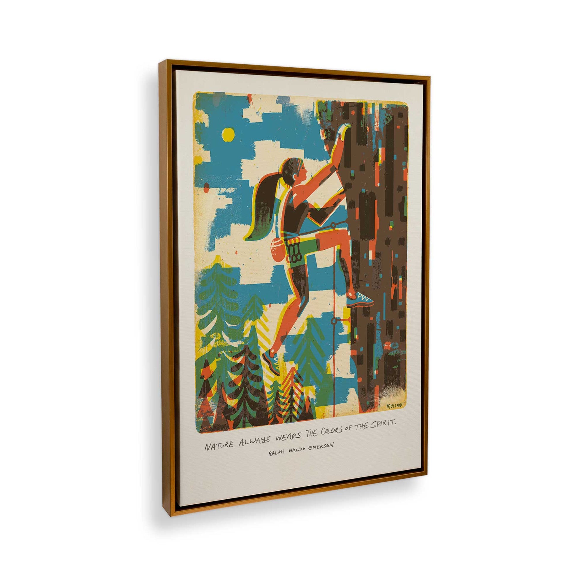 [Color:Polished Gold], Picture of the corner of the art