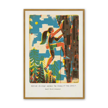 [Color:Polished Gold], Picture of art in a Polished Gold frame