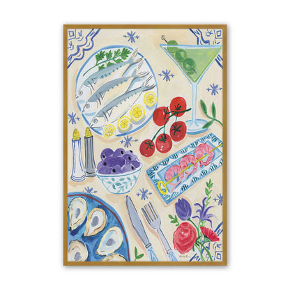 [Color:Polished Gold], Picture of art in a Polished Gold frame