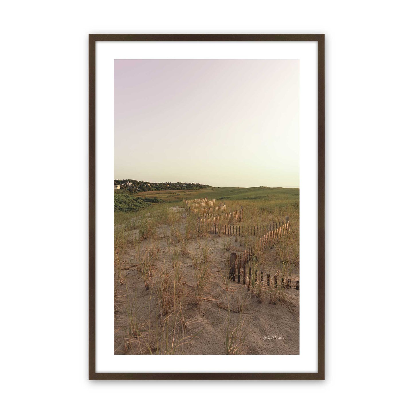 [Color:Belvinder Brown], Picture of art in a Belvinder Brown frame