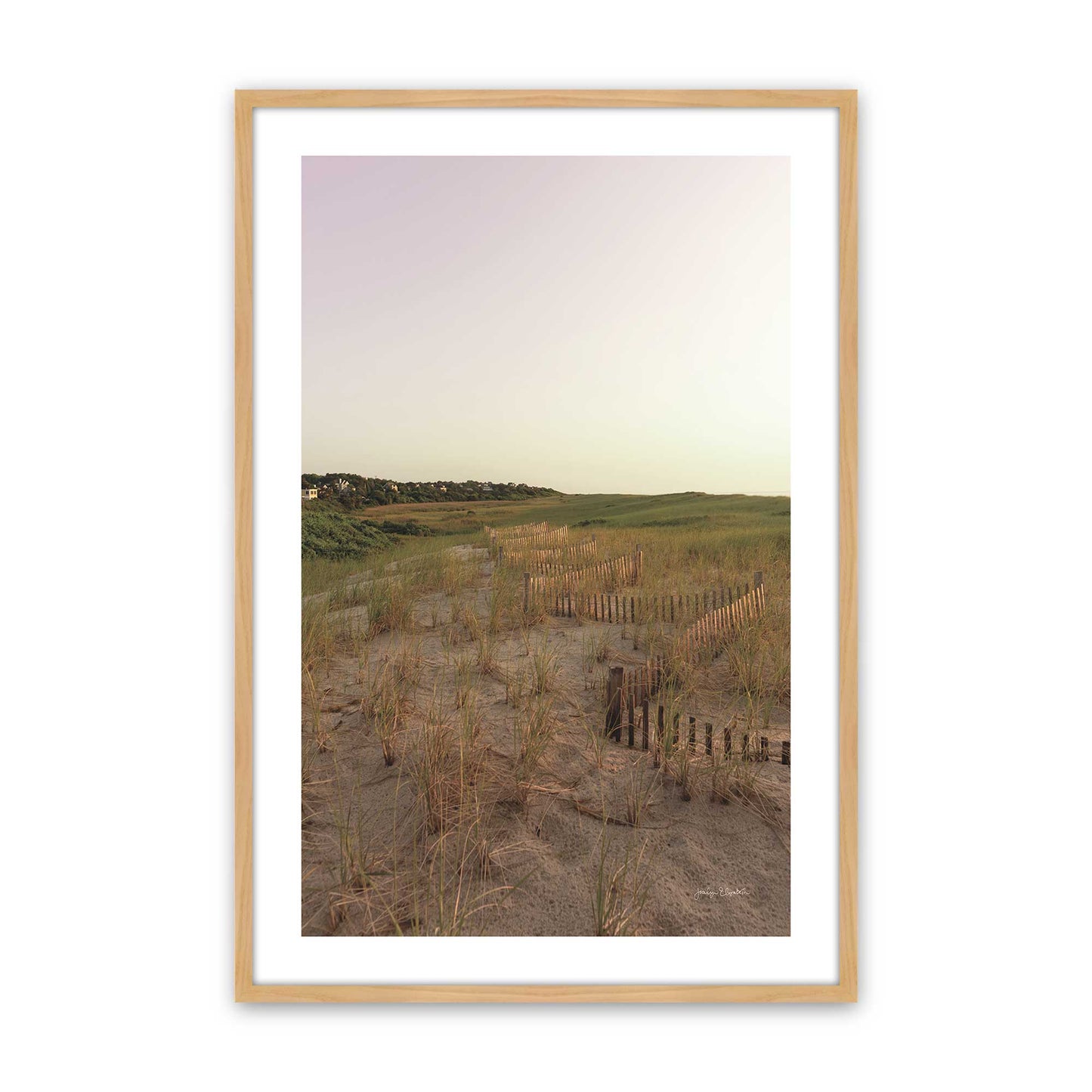 [Color:American Maple], Picture of art in a American Maple frame