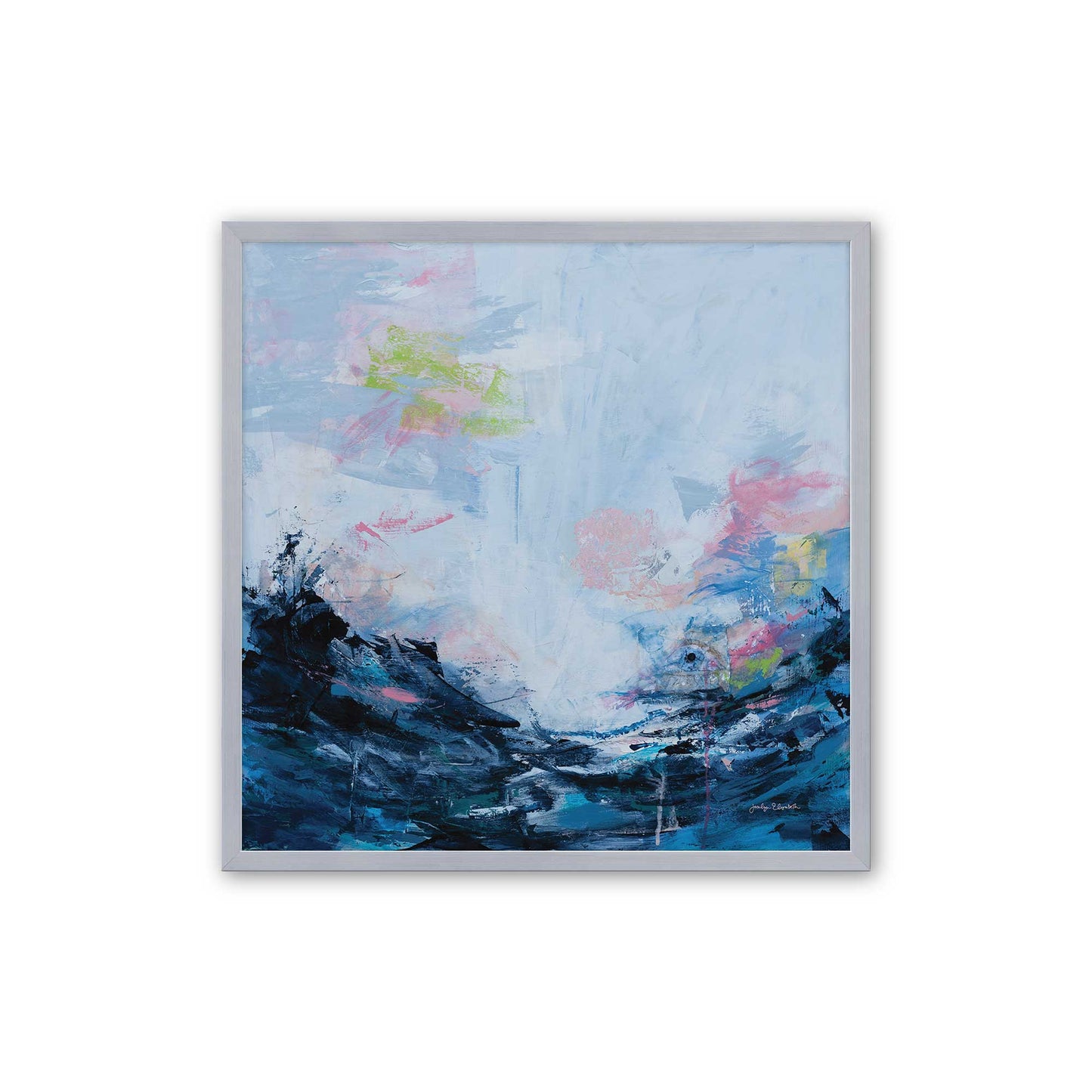 [Color:Polished Chrome], Picture of art in a Polished Chrome frame