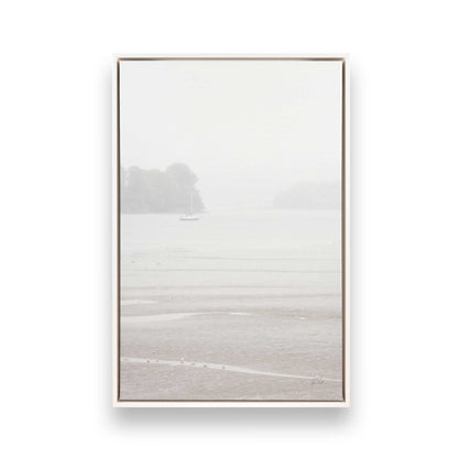 [Color:Opaque White], Picture of art in a White frame