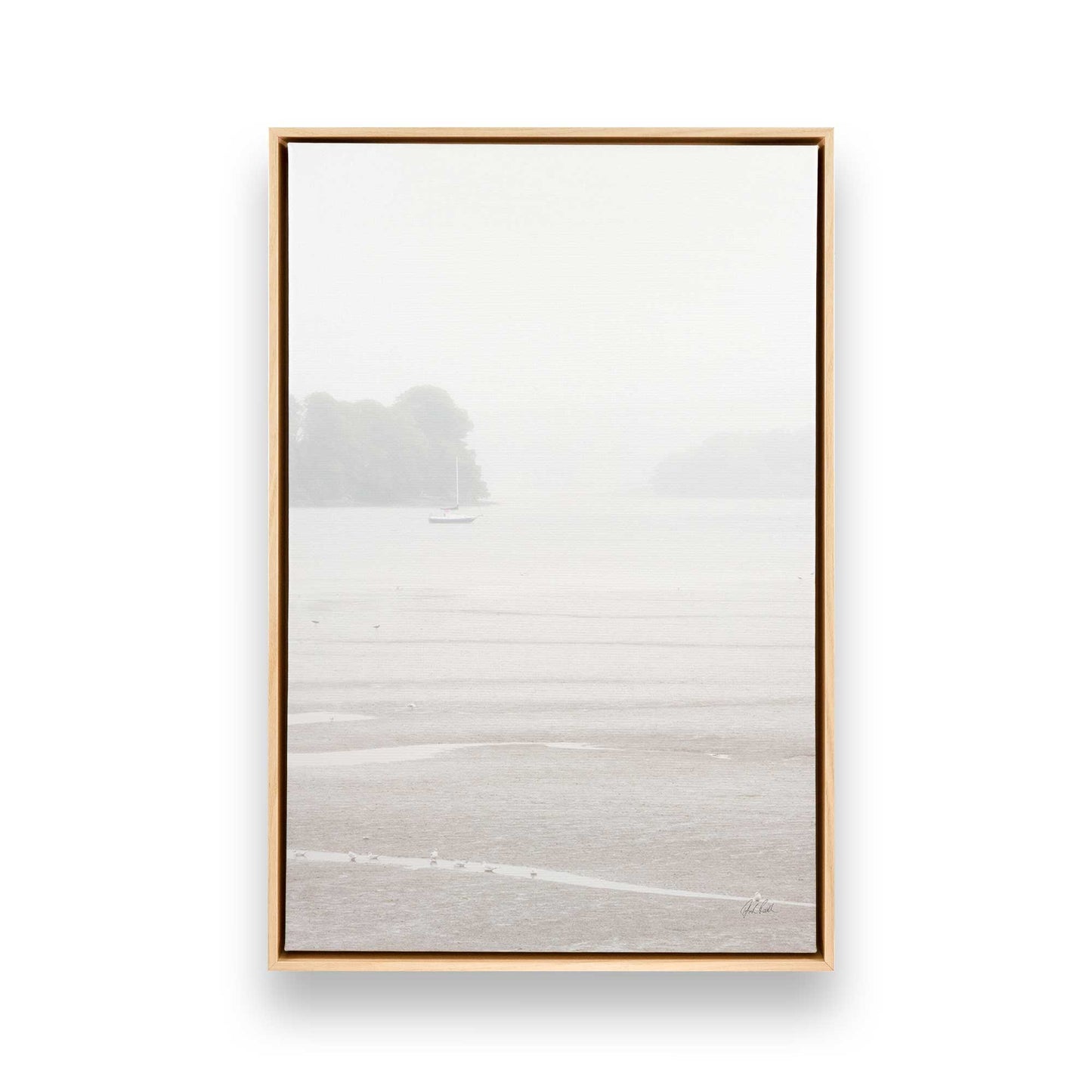 [Color:American Maple], Picture of art in a American Maple frame