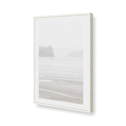 [Color:Opaque White], Picture of art in a Opaque White frame of the corner
